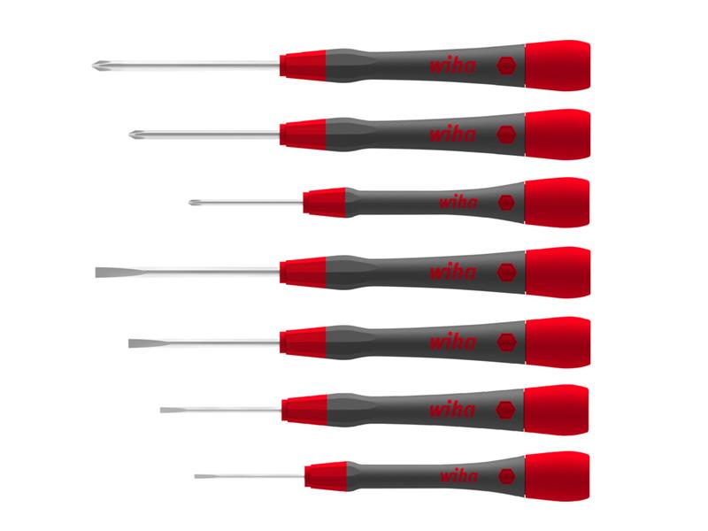 Wiha WHA42991 PicoFinish® SL/PH Fine Screwdriver Set, 7 Piece