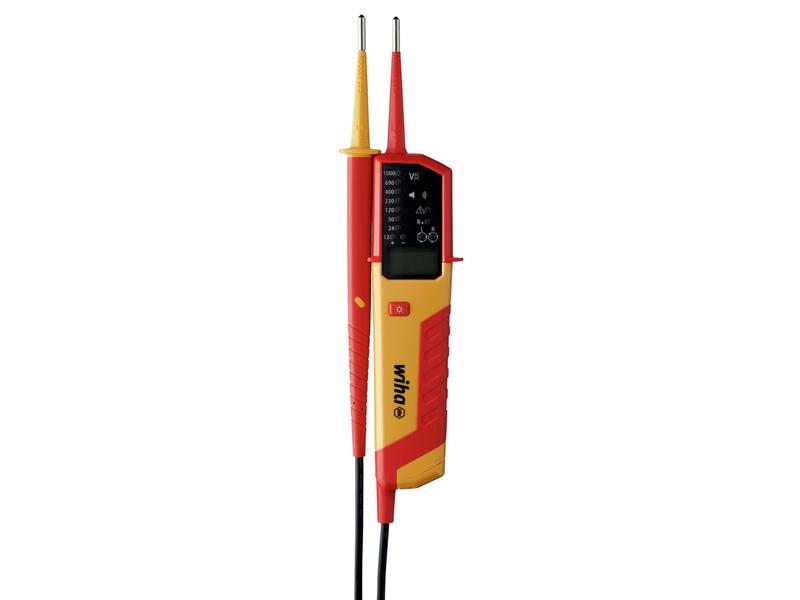 Wiha WHA44319 eMobility Voltage and Continuity Tester 12-1,000 V AC, CAT IV