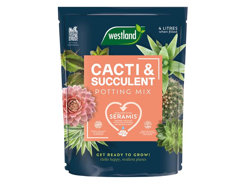 Westland WLD10200094 Cacti & Succulent Potting Mix 4 litre