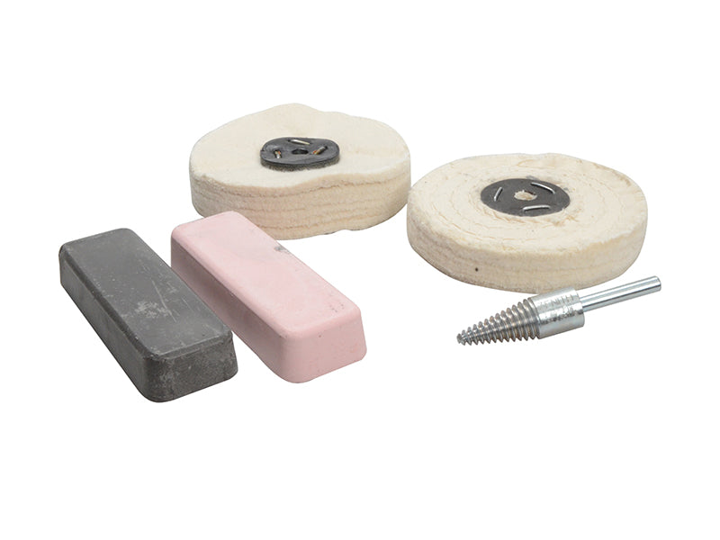 Zenith Profin ZENPFPK5A Polishing Kit Ferrous Metal - Grey & Pink